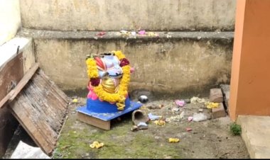 விநாயகர் சிலை சேதம்! ஸ்டேஷன் முற்றுகை!