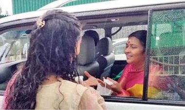 கொடைக்கானல் ஆசிரமத்துக்கு வந்த முதல்வரின் மனைவி துர்கா ஸ்டாலின்!