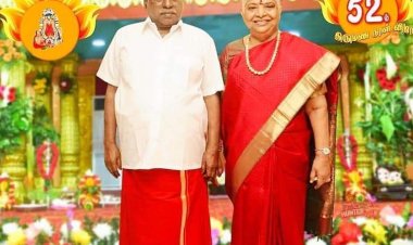 ஊராட்சி மன்றத் தலைவர் பதவிக்குப் பங்காரு அடிகளார் மனைவி மகன் போட்டி!