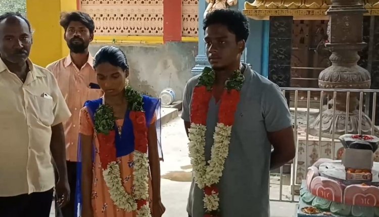 எஸ்கேப் ஆன காதலனை மடக்கி கல்யாணம் செய்து கொண்ட பெண்!