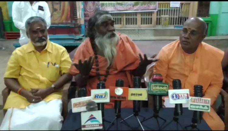 பாலாற்றில் தடுப்பணை கட்டினால்-ரசாயன கலப்பு தடுக்கப்படும்!சன்னியாசி சங்க ஒருங்கிணைப்பாளர் பேட்டி!