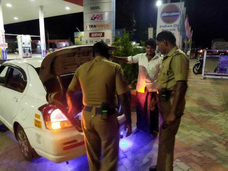 தென்காசி எஸ்.பி.கிருஷ்ணராஜ் அதிரடி!