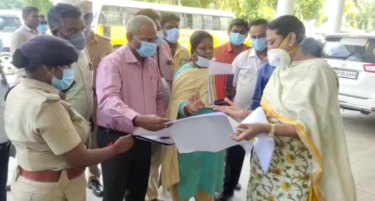 இராணிப்பேட்டை ஆட்சியரின் தேர்தல் பணிகள்!