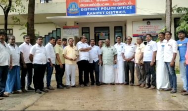 சட்டவிரோத கல்குவாரியை அகற்ற கோரியவர் மீது பொய் வழக்கு! எஸ்.பி.யிடம் பா,ம.க.வினர் புகார்!