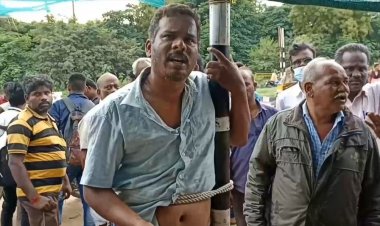 அப்பாவியை கட்டிவைத்து அடிக்கத் தூண்டிய எஸ்.ஐ.!