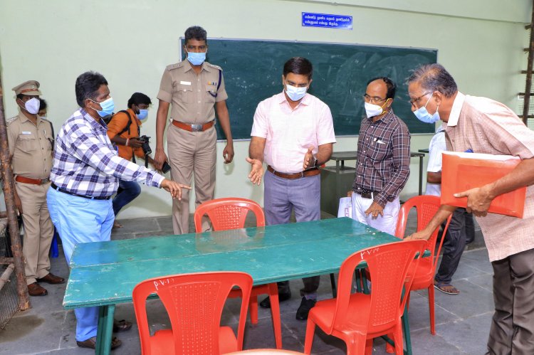 வாக்கு எண்ணிக்கைக்கு விரிவான ஏற்பாடு! வேலூர் ஆட்சியர் விளக்கம்!