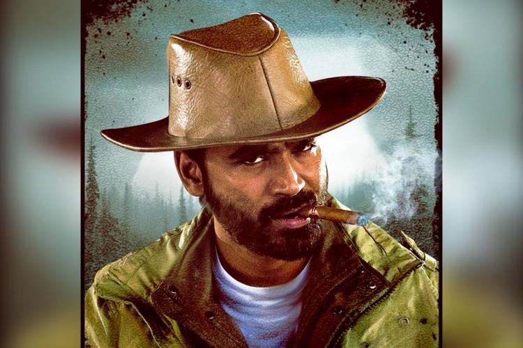 நடிகர் தனுஷின் ஹாலிவுட்பாணி டக்கர் போஸ்டர்!