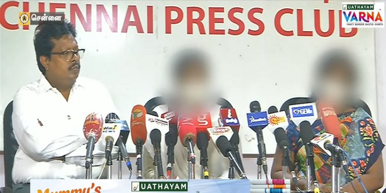 பொறியியல் மாணவி மீது பாலியல் வழக்கு! பொய் என்று கண்ணீர் பிரஸ் மீட்!