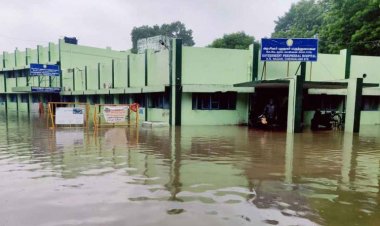 சென்னை கே.கே.நகரில் உள்ள அரசு மருத்துவமனையில் வெள்ளம், நோயாளிகள் மாற்றம்!