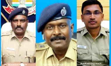 ஐ.பி.எஸ். அலுவலர்கள்  பணியிடமாற்றம்!