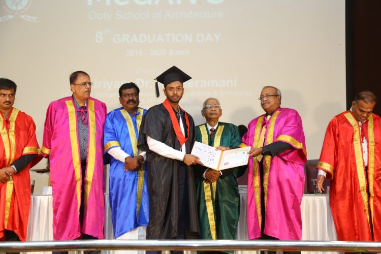ஊட்டி மெக்கன்ஸ் கல்லூரியின் 8 - வது பட்டமளிப்பு விழா! வேந்தர் கி.வீரமணி பங்கேற்று பட்டம் வழங்கினார்!தொழில்துறை வல்லுனர்ககள் மாணவர்களுடன் கலந்துரையாடல்!!