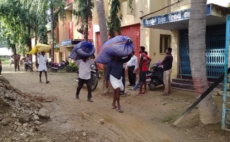 வாணியம்பாடி பட்டு கூடு அங்காடியில் தில்லாலங்கடி! விவசாயிகள் கண்ணிர்!