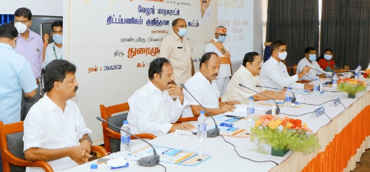 கழுவி..கழுவி ஊற்றிய துரைமுருகன்!ஸ்மார்ட் சிட்டி திட்ட முறைகேடுகள்!