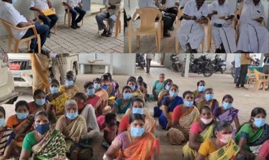 அரசியல்வாதிகளுக்கு நாற்காளி! பொதுமக்களுக்கு தரையா! மனித உரிமைகள் ஆணையத்தில் புகார்!