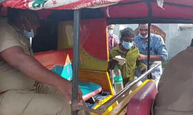 ஆட்டோவில் அழைத்து செல்லப்பட்ட ஜோஸ் ஆலுக்காஸ் கொள்ளையன்! தனிப்பிரிவு அலுவலரின் போஸ்!