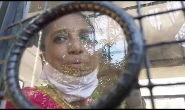 அக்கா அக்கா மாஸ்க்கை கழுற்றுங்கள்! ராஜிவ் கொலையாளி நளினி பரேலில் கூக்குரல்!