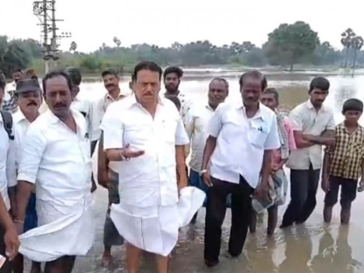 தண்ணிரில் சோளிங்கர் எம்.எல்.ஏ!சாலைமறியல்!