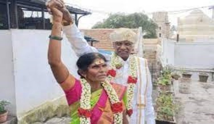 65 வயதில் காதலியை கரம் பிடித்து அசத்தல்!