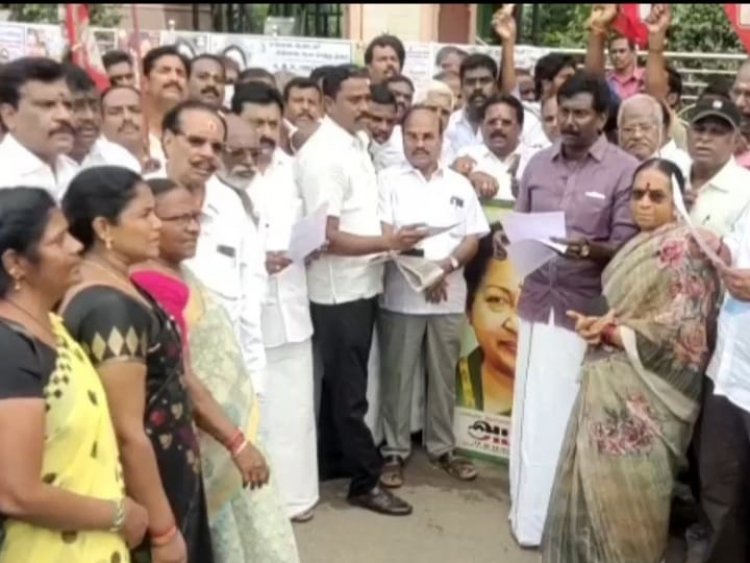 சசிகலாவுக்கு எதிராக முழங்கிய வேலூர் அ.தி.மு.க.வினர்!