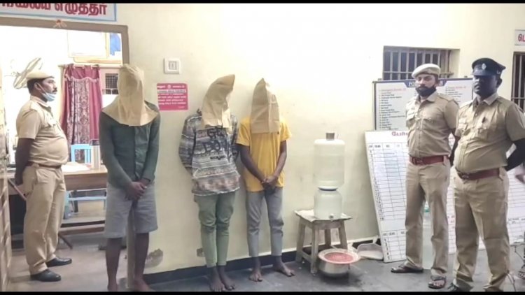 திருட்டு வழக்குகளில் தொடர்புடைய குற்றவாளிகள் கைது!