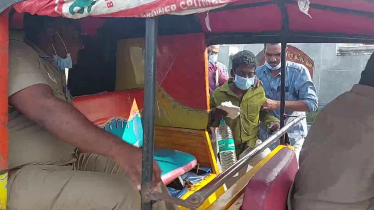 ஆட்டோவில் அழைத்து செல்லப்பட்ட ஜோஸ் ஆலுக்காஸ் கொள்ளையன்! தனிப்பிரிவு அலுவலரின் போஸ்!