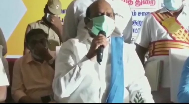 பாலாற்றின் குறுக்கே மேம்பாலம்!பூஜை போட்ட அமைச்சர் எ.வ.வேலு!