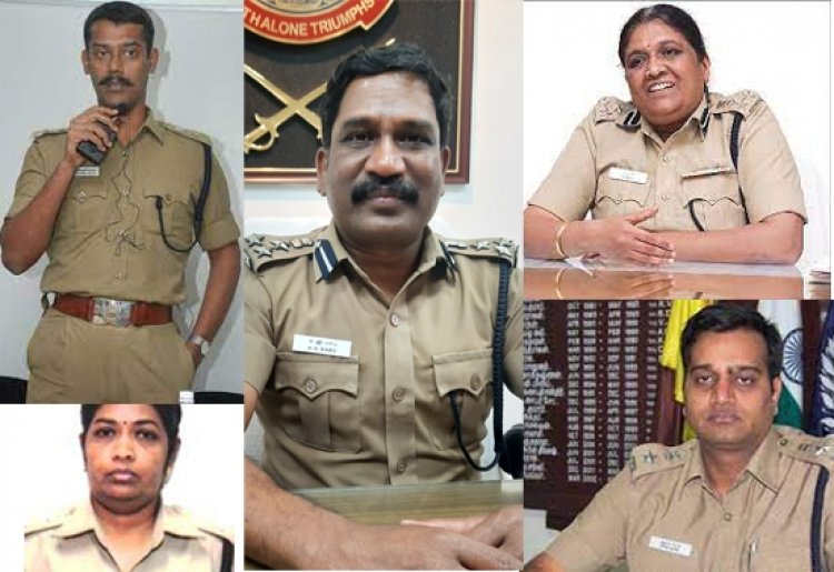 ஏ.ஜி.பாபு, என்.காமினி உள்ளிட்ட 14 ஐ.பி.எஸ் அலுவலர்களுக்கு ஐ.ஜி. அந்தஸ்து!