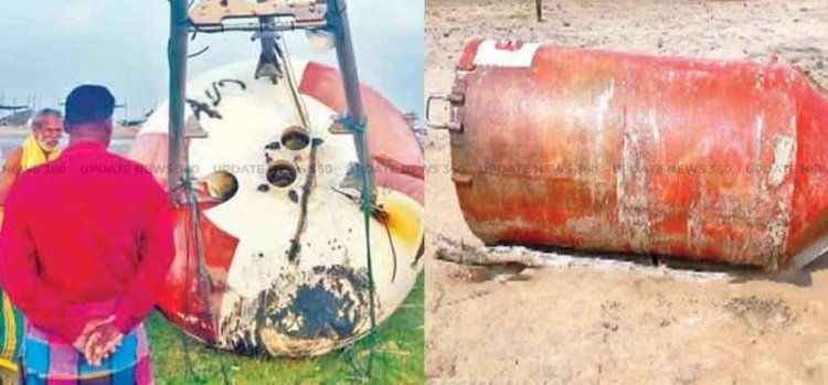 வேளாங்கண்ணியில் கரை ஒதுங்கிய 'போயா' கருவியால் பரபரப்பு!