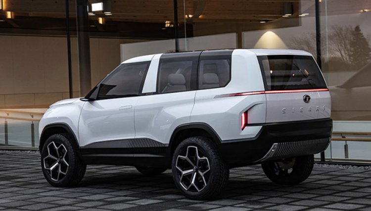 எலெக்ட்ரிக் டாடா சியாரா அறிமுகம்!