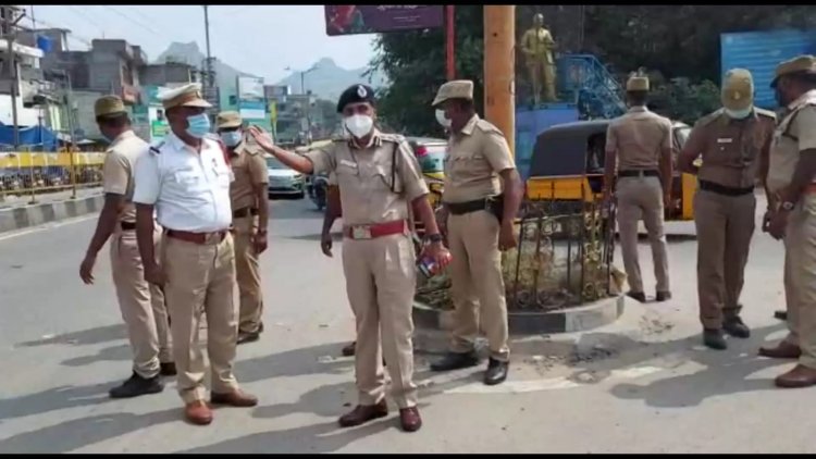 போக்குவரத்து அலுவலர்களுக்கு அட்வைஸ் கொடுத்த டி.ஐ.ஜி. ஆனி விஜயா!