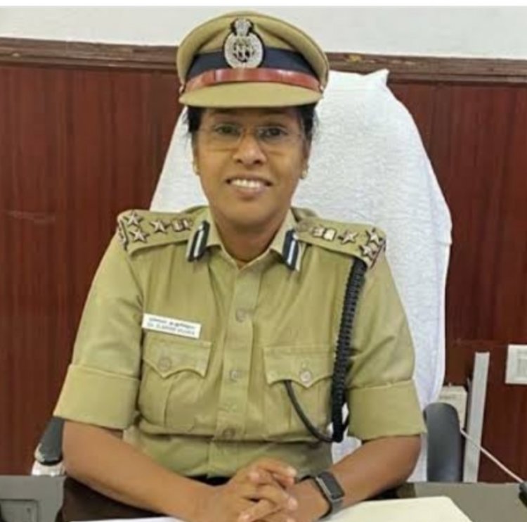டி ஐ ஜி வரைந்தபெண் குழந்தைகள் தின வாழ்த்து மடல்!