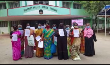 பென்ஷன் தருவதாக ஏழைகளிடம் பணம் மோசடி! தில்லாங்கடி பெண்கள் மீது எஸ்.பி.யிடம் புகார்!