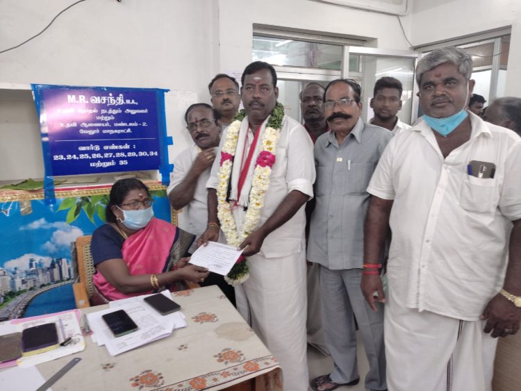 எளிமையாக தொடர்பு கொள்ள என்னை கவுன்சிலராக தேர்வு செய்யுங்கள்! அ.தி.மு.க.வேட்பாளர் ஜி.கே. முரளி வேண்டு கோள்!