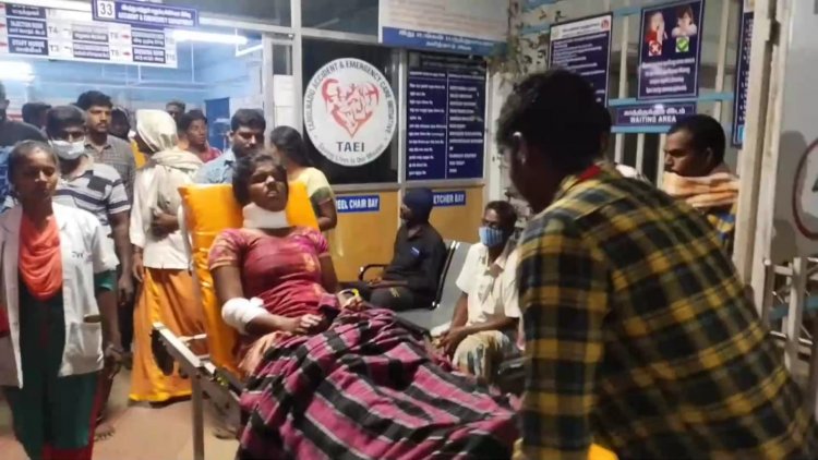 இளம் பெண்ணுக்கு கத்தி குத்து!லவ் மேட்டர்!!