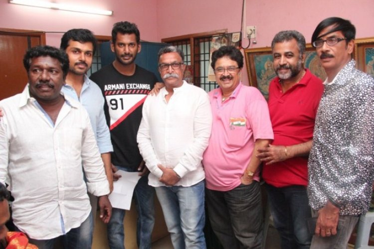 முடிவுக்கு வந்த நடிகர் சங்க தேர்தல்! விஷால், கார்த்தி வெற்றி என அறிவிப்பு!