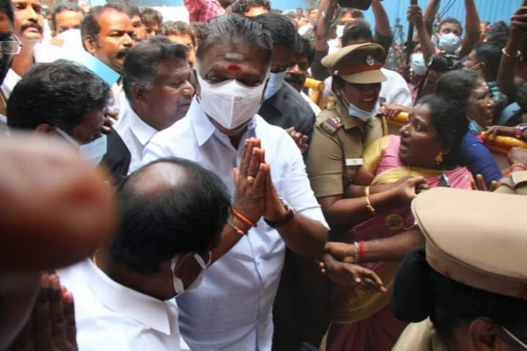 ஜெயலலிதா மரணம் தொடர்பான ஆறுமுகசாமி ஆணையத்தில் ஓ.பி.எஸ்.ஆஜர்!