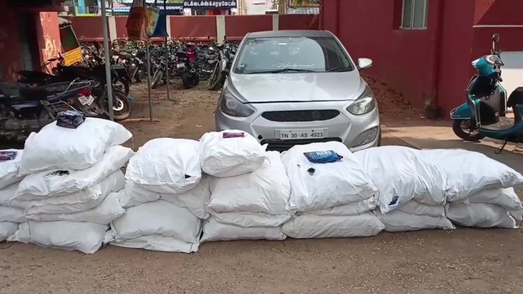 3 லட்ச ரூபாய் மதிப்புள்ள குட்கா போதைப் பொருட்கள் பறிமுதல்:- சினிமா பாணியில் துரத்திச் சென்று நடவடிக்கை!