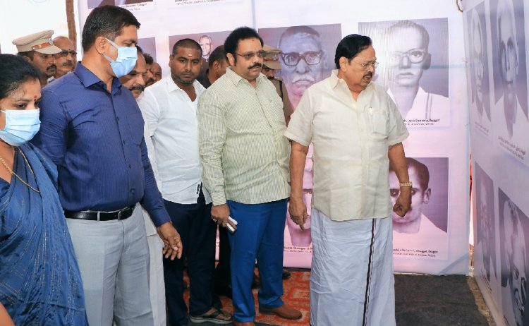 வடநாட்டு வரலாற்று ஆசிரியர்கள் வேலூர் புரட்சியை மறைத்துவிட்டனர்! அமைச்சர் துரைமுருகன் பேச்சு!