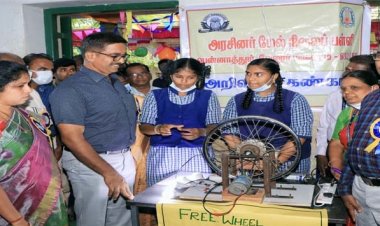 கண்டுபிடிப்புகளை கண்டு வியந்த கலெக்டர்!