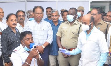 நறுவீ மருத்துவமனைக்கு காவல் துறை சார்பாக நன்றி தெரிவித்த வேலூர் எஸ்.பி.!