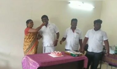 நாங்க சொன்னா தான் செய்தி எடுக்கனும்:- ஊராட்சி தலைவரின் டுபாக்கூர் கெத்து!