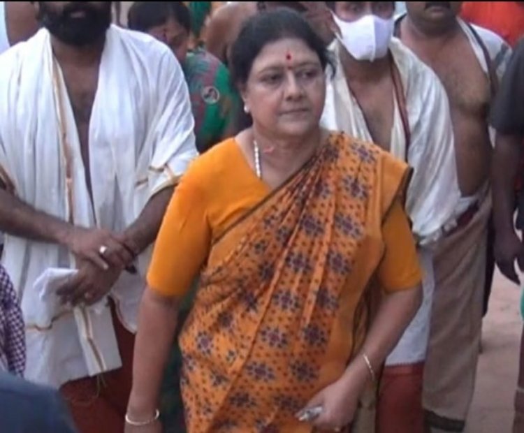 மாமுல் கொடுக்காததால் மின்சாரம் துண்டிப்பு:-அரசியல் பயணம் விரைவில் தொடங்கப்படும்!விகே.சசிகலா பேட்டி!