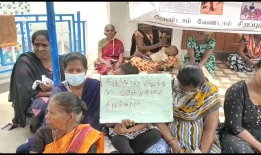 கியூ பிரான்ச் பாதுகாப்பு முகாமிலிருந்து தமிழர் இளைஞர்களை விடுவியுங்க:-உண்ணாவிரதம்!