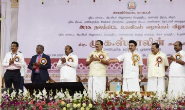 முதல்வர் ஆய்வில் சிக்கிய மூன்று அலுவலர்கள்:-பணிக்கு டிமிக்கி கொடுத்ததால் சிக்கல்! !