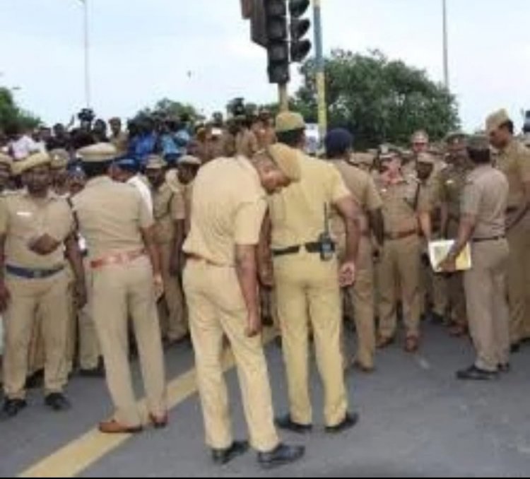 மண்டையை சுழற்றும் காவல் எல்லைகள்! மக்களும் திணறல் - போலிசும் புலம்பல்!