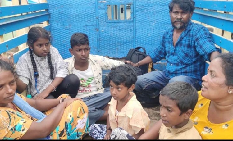 ஏழு இலங்கை தமிழர்கள் தனுஷ்கோடி வந்தனர்!கியூ பிரிவு பதற்றம்! நிதி கொடுத்த கலால் டி.எஸ்.பி!