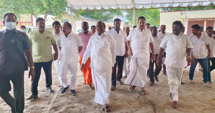 வேலூர்-திருப்பத்தூர்- ராணிப்பேட்டை:- “முதல்வரின் நிகழ்ச்சிகள்”காய்ச்சலால் ரத்து!