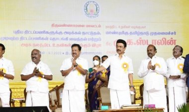 மக்கள் முன் நின்று ஆட்சி நடத்துகிறோம்:- முதலமைச்சர் திருவண்ணாமலையில் பேச்சு!