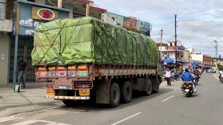 50 டன் ரேஷன் அரிசியுடன் லாரி பறிமுதல்!