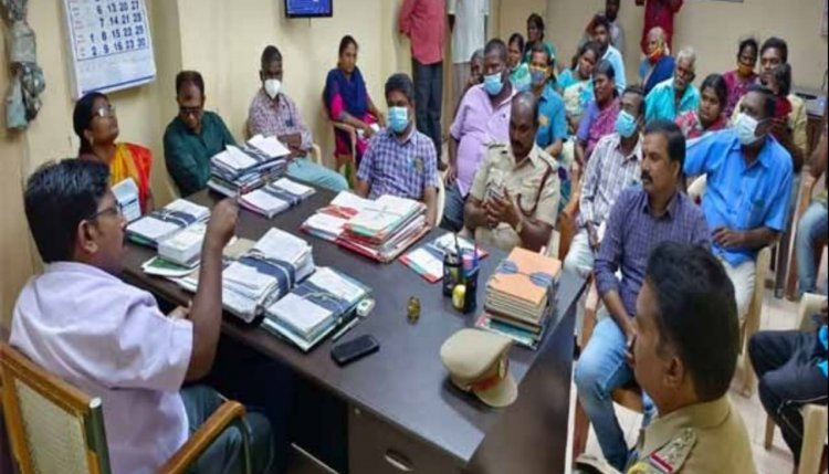 நீதிமன்ற உத்தரவை மீறமுடியாது:_பல்லடம் வட்டாட்சியர் திட்டவட்டம்!!